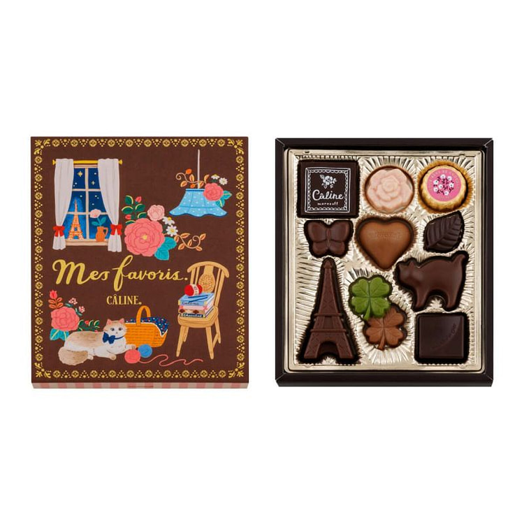 モロゾフ  カリーヌ ドリーミーバレンタイン   チョコレート 11個入 1 各