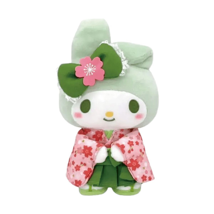 Sanrio My Melody Matcha Kimono Plush Mascot 1 count