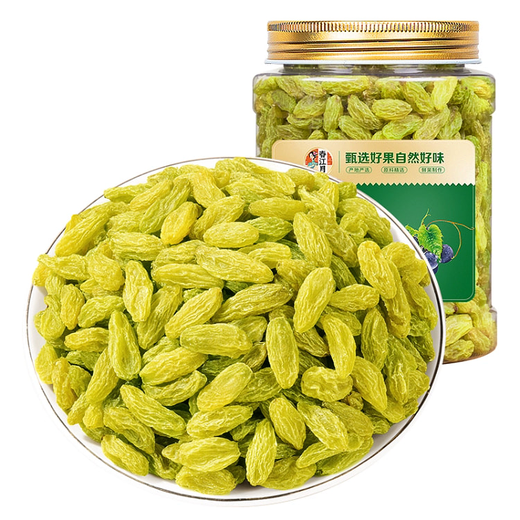 春江月  绿香妃王特大超大新疆葡萄干  500g