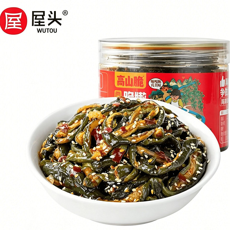 Crispy Spicy Pickled Cucumber Sticks 200g 200 g