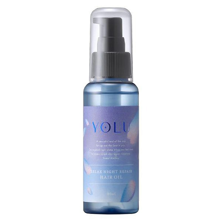 YOLU 夜间修复护发油 樱花与木兰 80ml