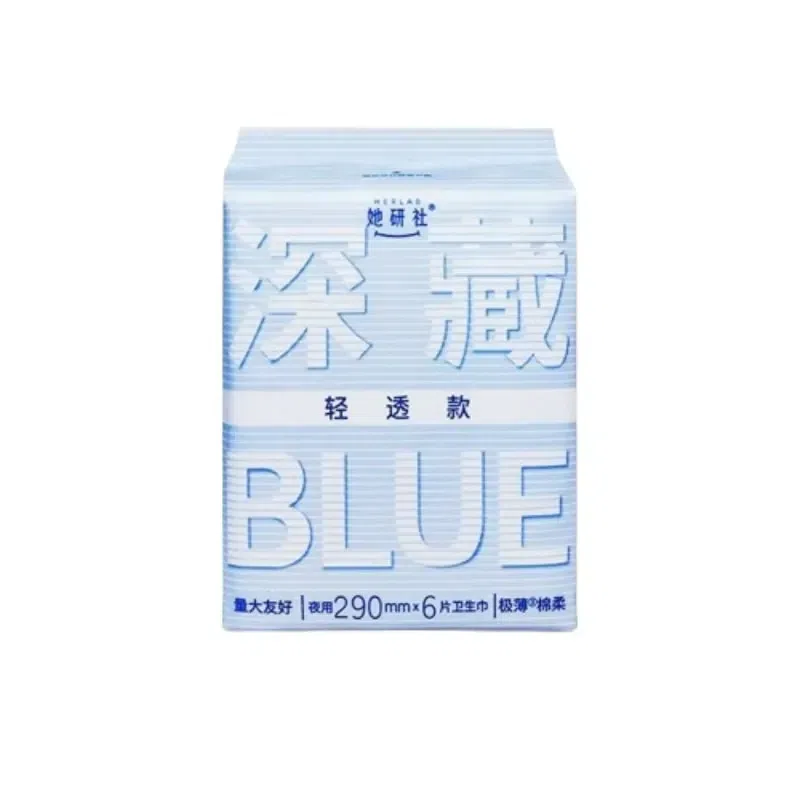 She developed a sanitary napkin, 290mm, 6 pieces. 1 box