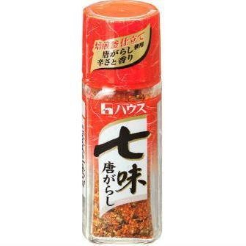 【日本直郵】豪斯 七種食材 辣椒麪 調味料 17g 1 份