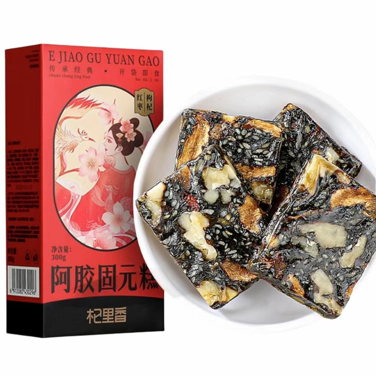 【美国现货】杞里香红枣枸杞阿胶固元糕
