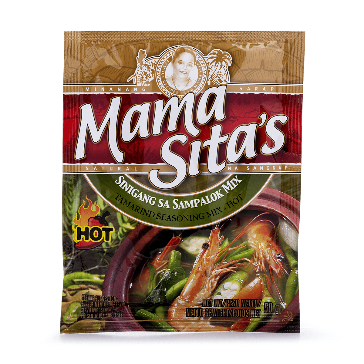 Mama Sita’s Sinigang sa Sampalok (Tamarind) Hot Soup Mix 1.76 oz