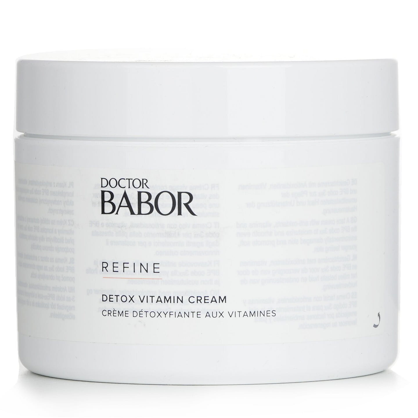 Babor Doctor Babor Refine Detox Vitamin Cream (Salon Size) 200ml/6.76oz 200 ml