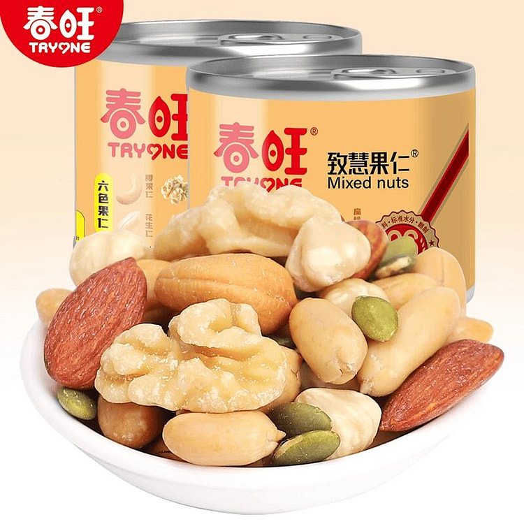 Chunwang Zhihui Nuts 102g*2 cans 204 g