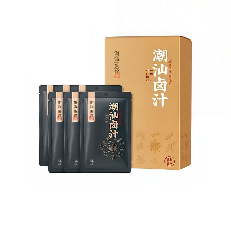 潮汕集锦 老卤汁卤水卤味料包6袋/600 克 600 克