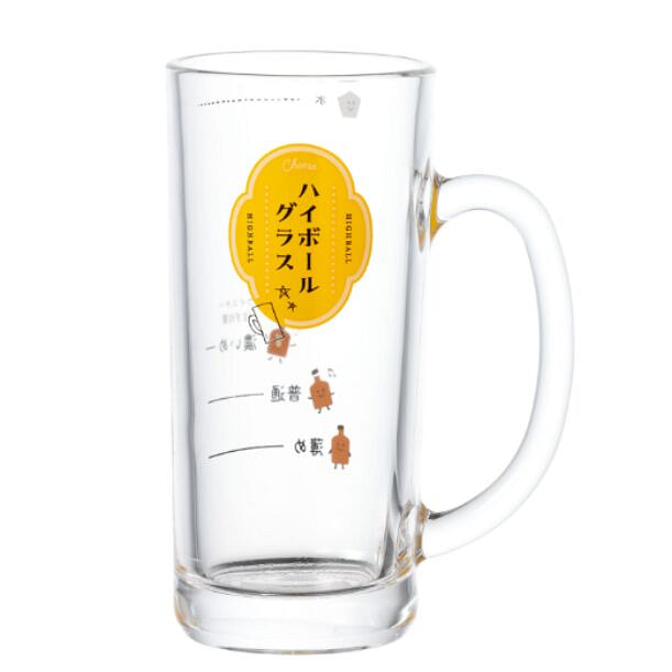 东洋佐佐木 435ml玻璃啤酒杯（礼盒装）- 高球