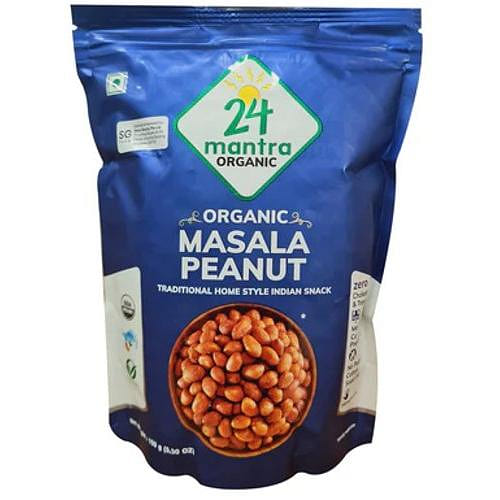 24 Mantra Organic Masala Peanut, 5.30 oz bag 5.3 oz