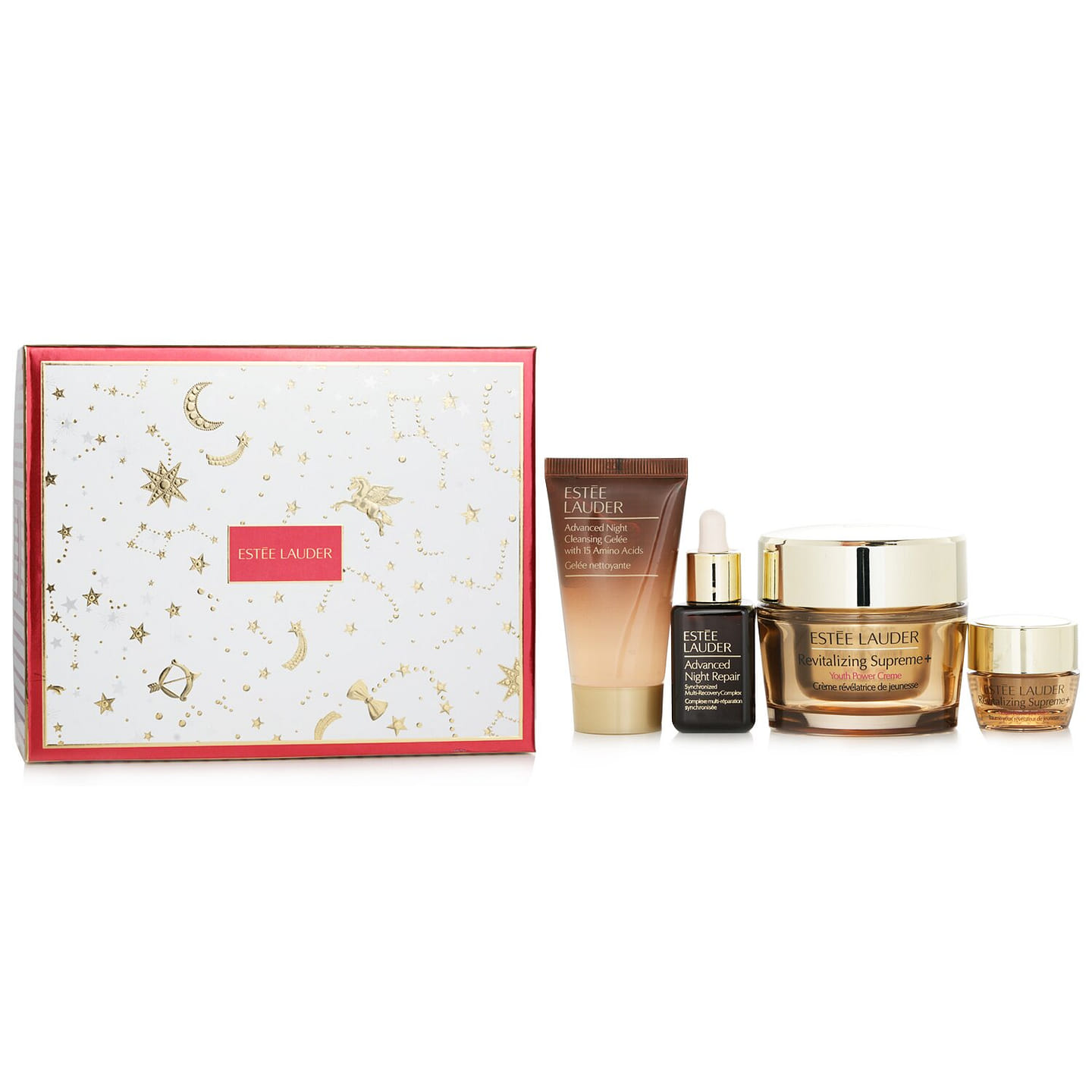 Estee Lauder The Lift + Firm Routine Set: 4pcs 4 each
