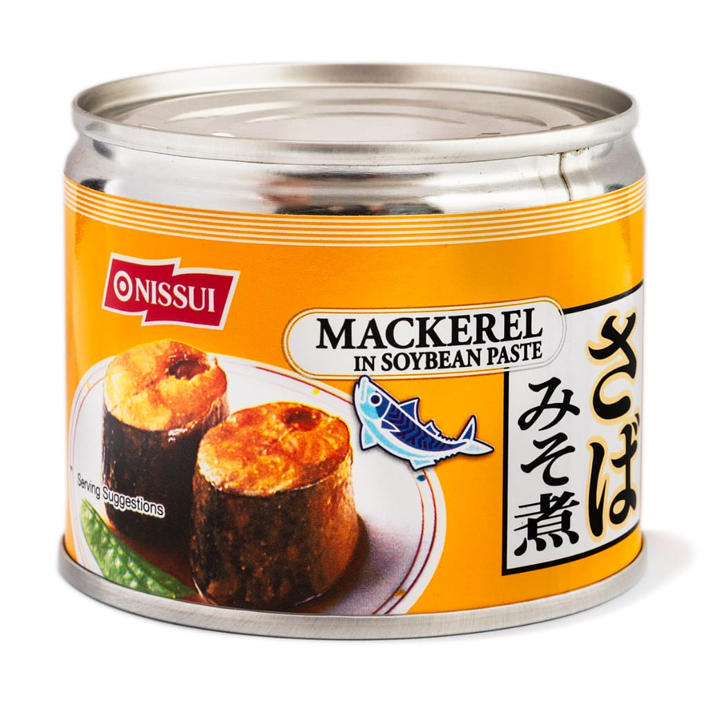 Nissui Canned Mackerel in Soybean Paste 3 oz