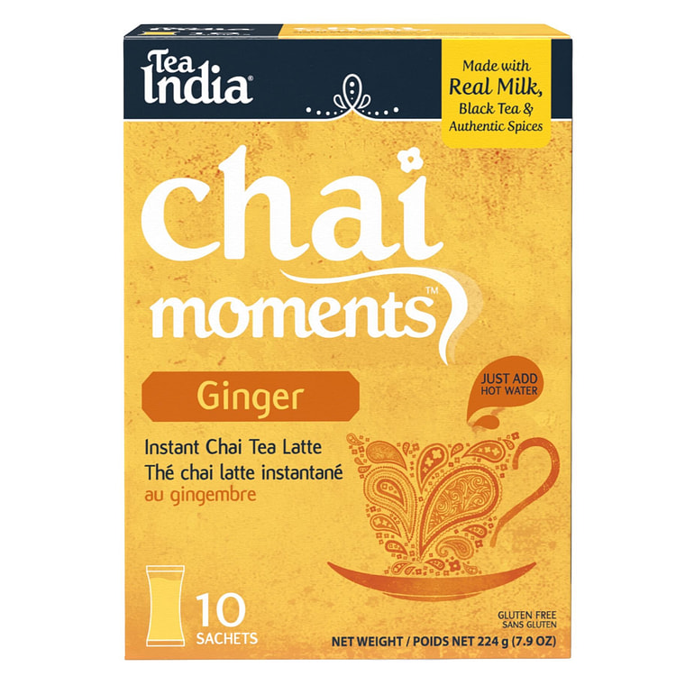Tea India Chai Moments Ginger Instant Chai Latte 1 each