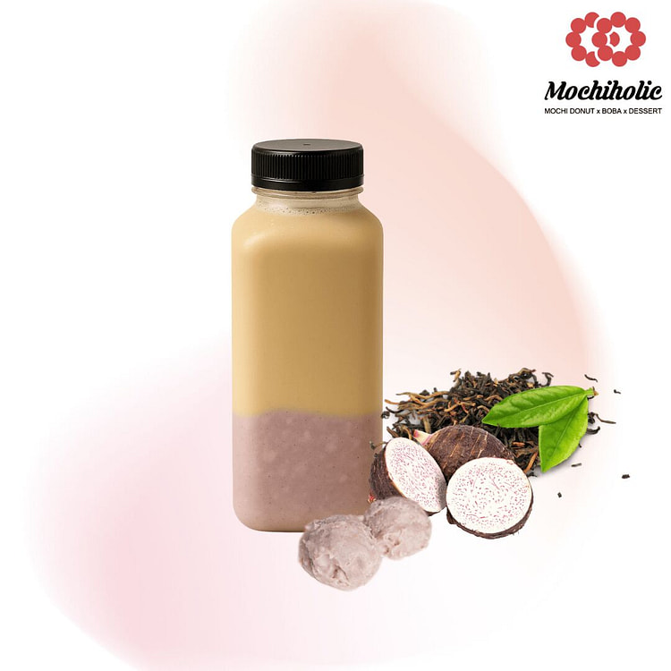 阿薩姆濃芋奶茶 16oz 1 份