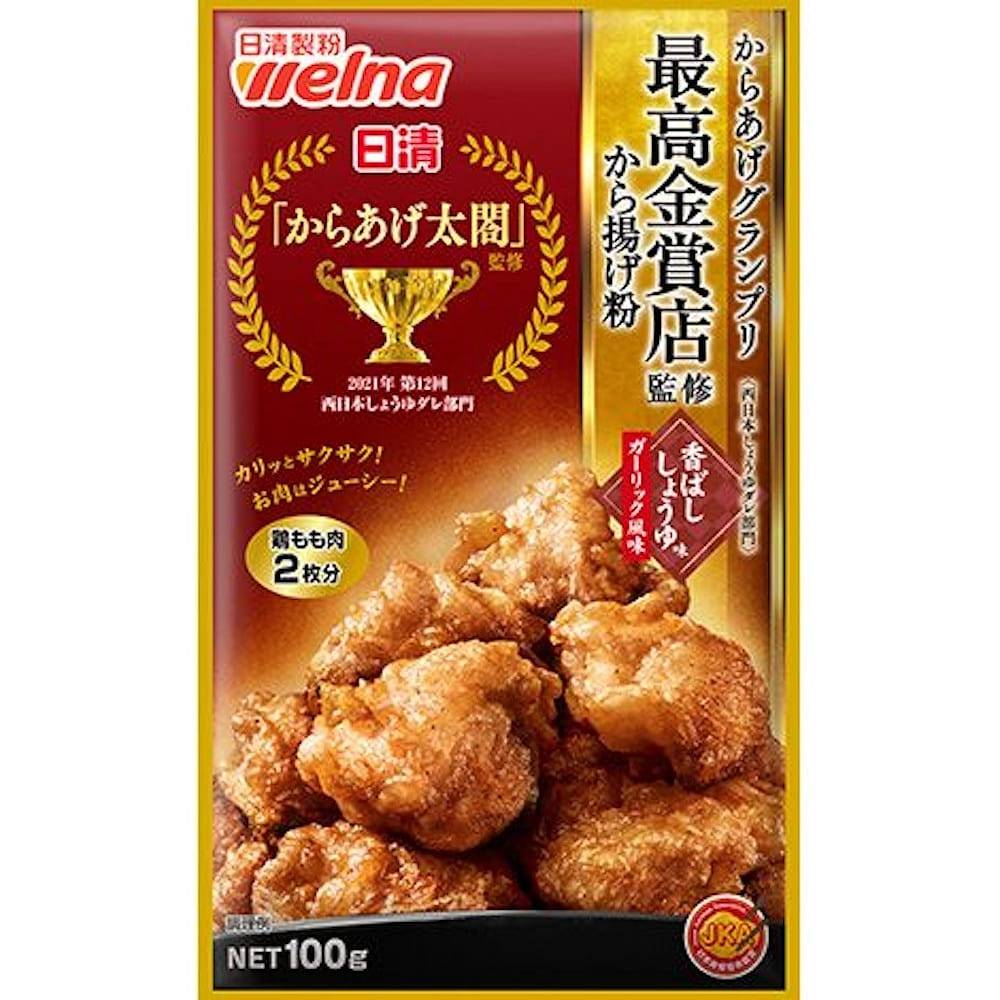 Nissin Fried Chicken Powder Garlic Soy Sauce 100g 1 pack