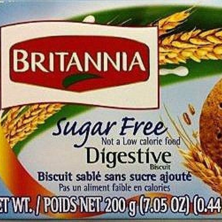 Britannia Sugar Free Digestive Buscuits 7 oz