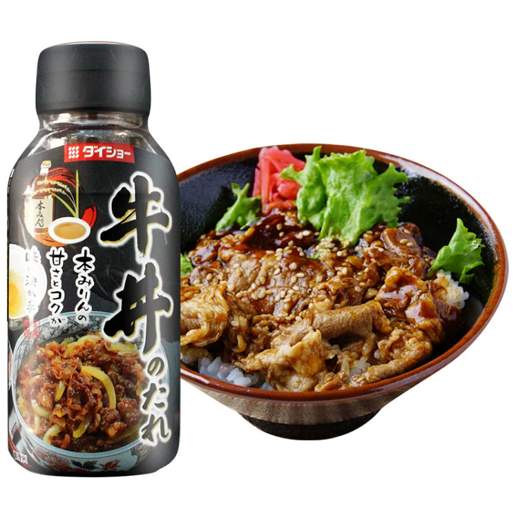 日本进口大逸昌牛汁牛井盖饭汁肥牛调味汁1瓶