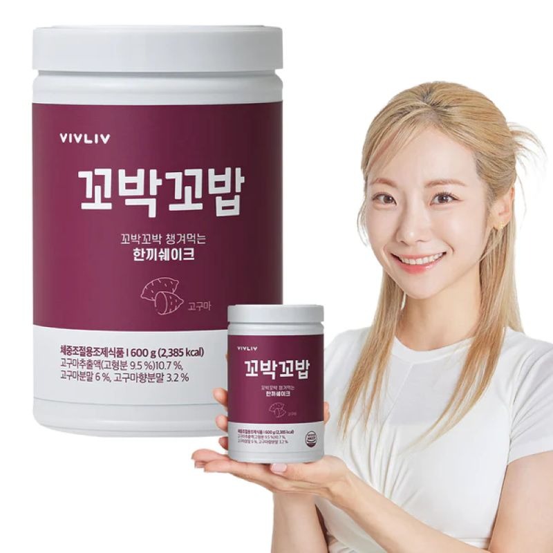 Kkobak Kkobap Meal Rep Protein Shake Sweet Potato 600 g