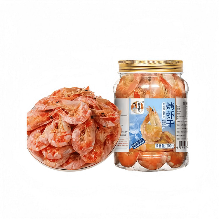 Roasted Dried Shrimp, Ready-to-Eat 200g*1 Can 200 g