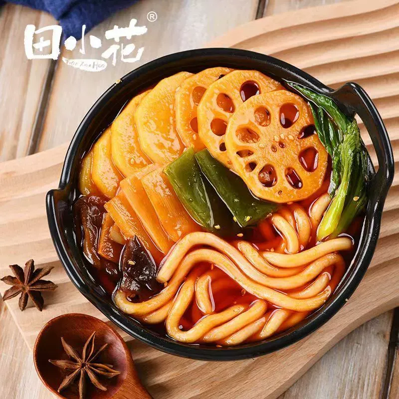 Get Tian Xiaohua has a delicious soup, clay pot, potato powder