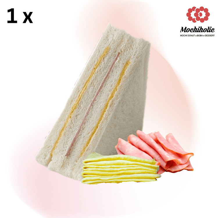Hong-Style Egg Sheet & Ham Sandwich 1pc 1 each