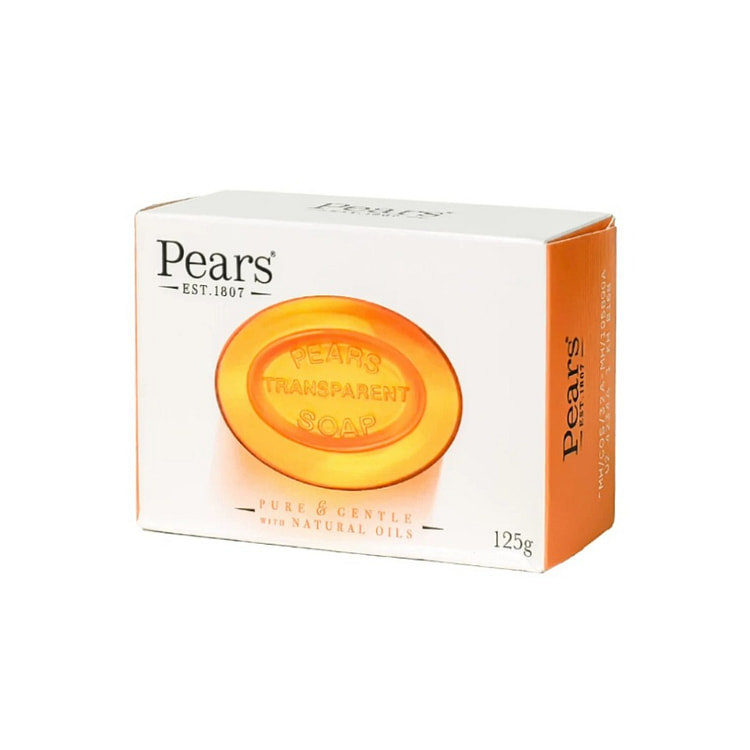 Amber orange essential oil crystal soap 125g 1 count