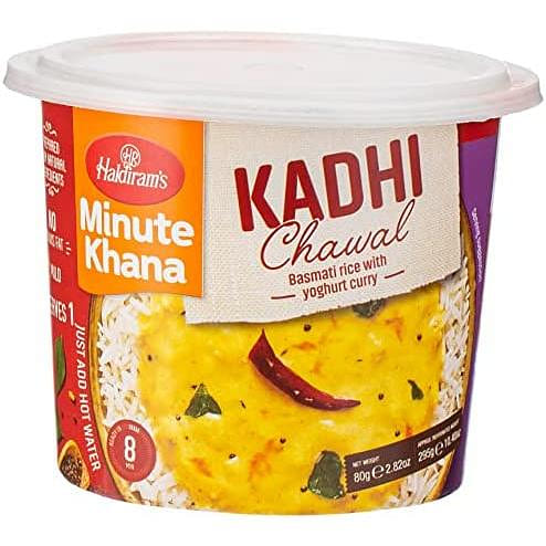 Haldiram’s Minute Khana Kadhi Chawal Cup – 80 Gm 1 each