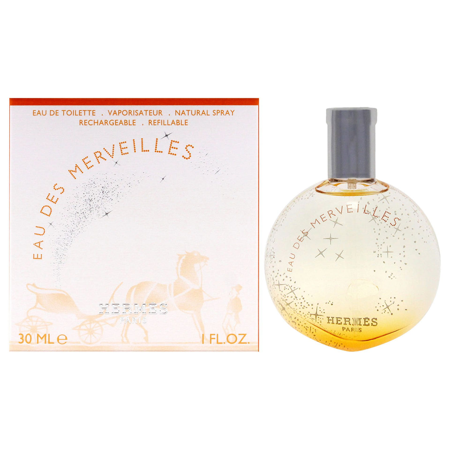 Eau Des Merveilles by Hermes for Women – 1 oz EDT 1 oz