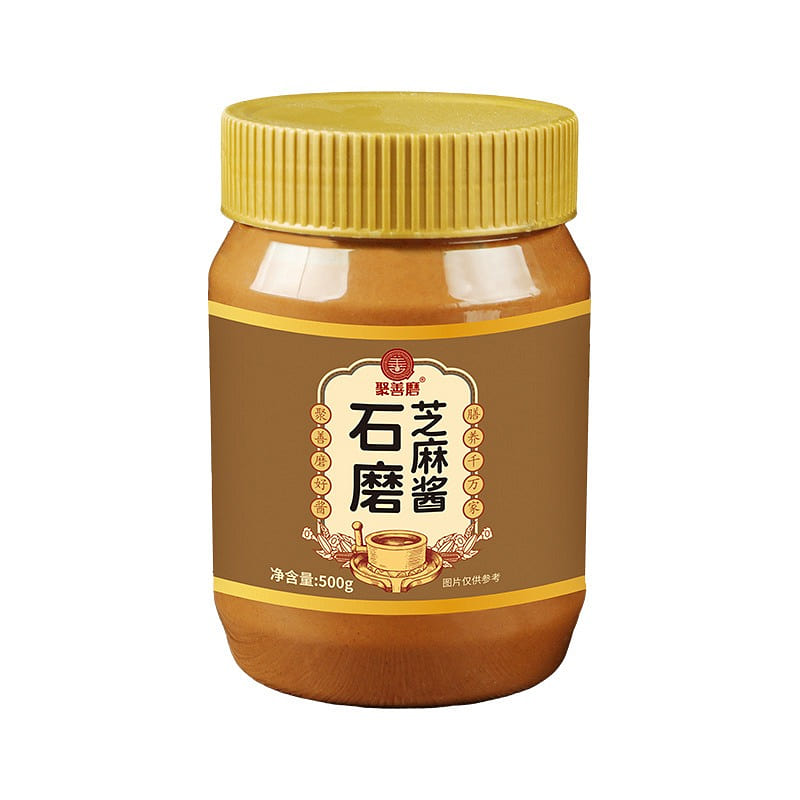 Jushanmo Pure Sesame Paste 500g 1 bottle