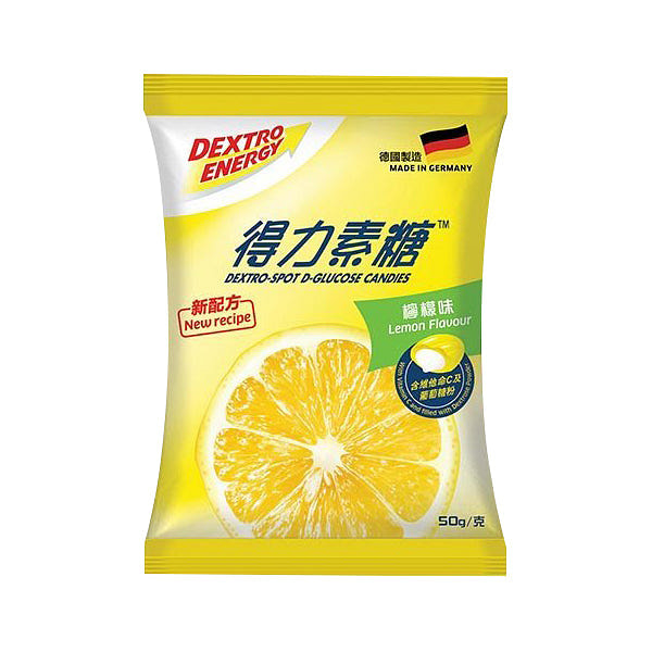 DEXTRO Spot D-Glucose Candies Lemon Flavor 50g 1 each