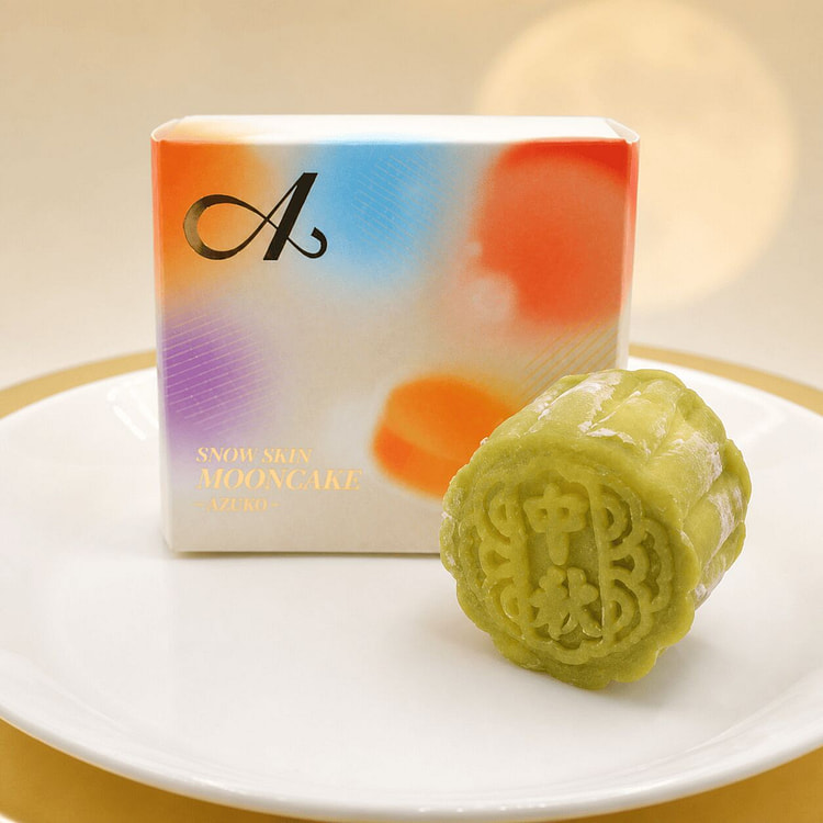Matcha Snow Skin Mooncake