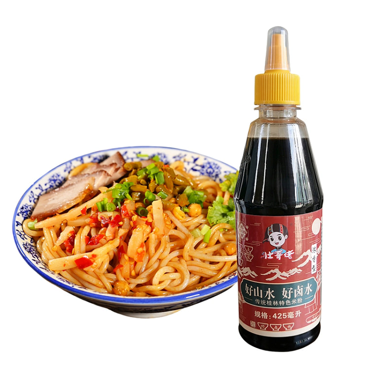 壮哥佬桂林米粉卤水425ml*1瓶 老卤水汁