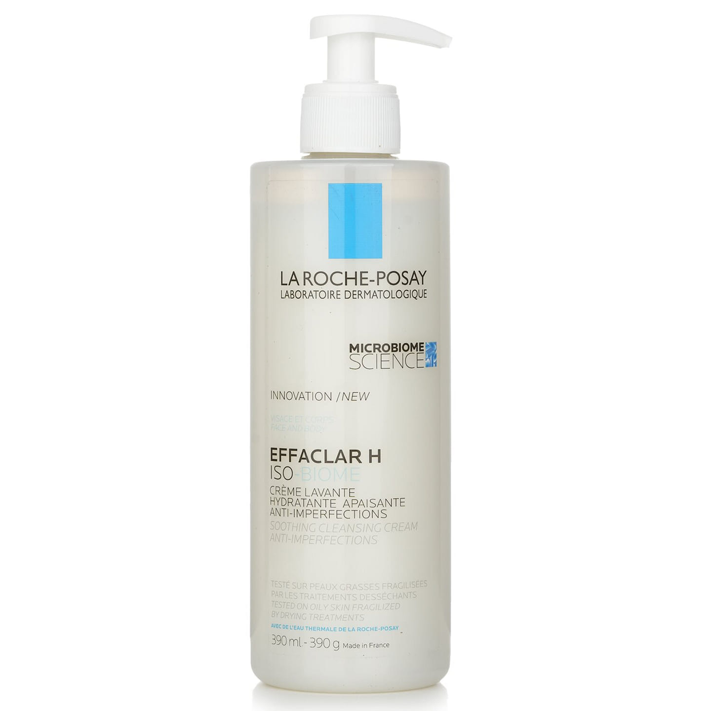 La Roche Posay Effaclar H Iso Biome Soothing Cleansing Cream 390 ml