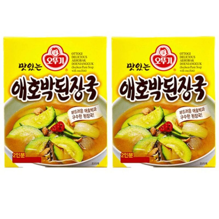 Zucchini soybean paste soup18g * 2 packs, 2 pieces