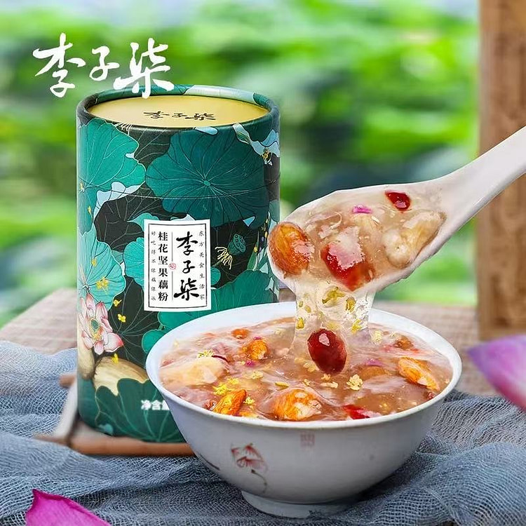 【李子柒】桂花坚果藕粉 莲藕羹营养早餐代餐粉1罐
