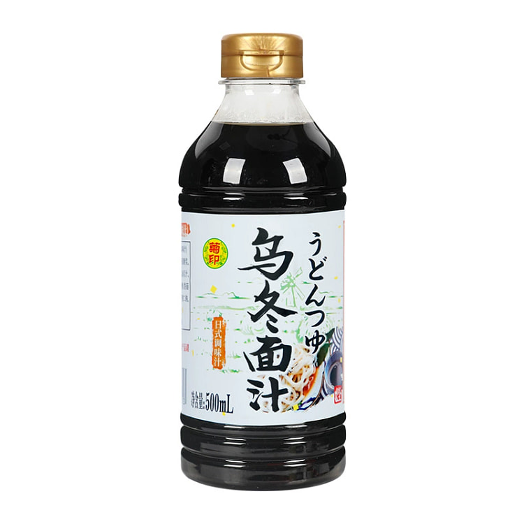 菊印乌冬面汁1瓶