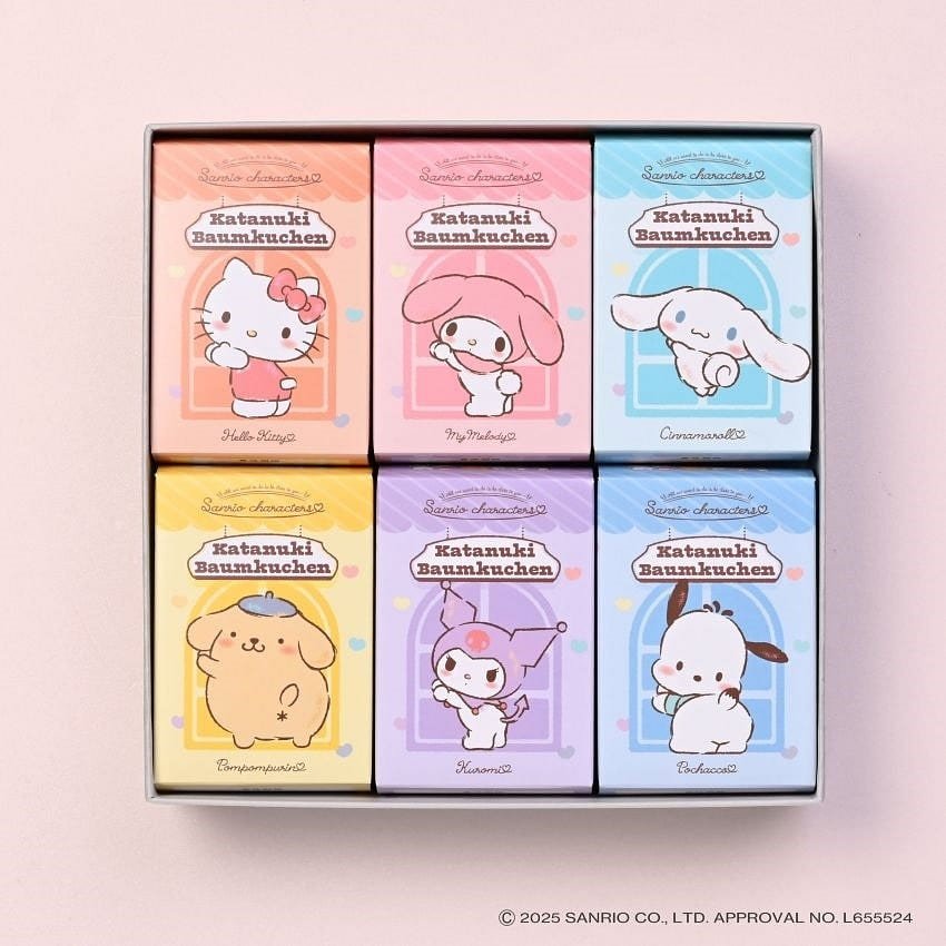 サンリオキャラクターズ コレクションボックス かまって!きゅん 6個セット 1 箱