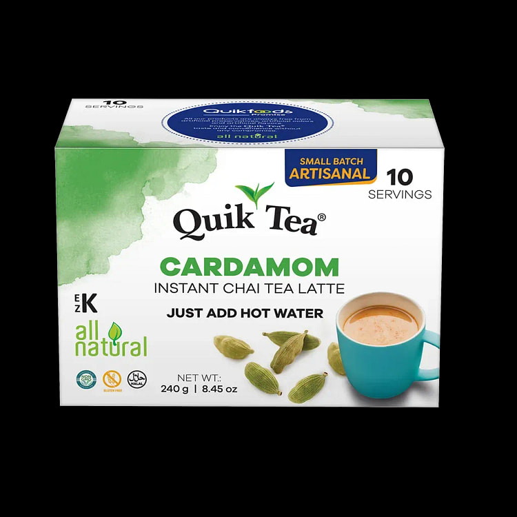 Quik Tea Cardamom Chai 8.5 oz