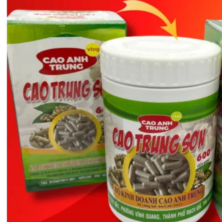 Viên Uống Ngãi Đen Cao Trung Sơn 600 viên có nhiều công dụng hỗ trợ sức khỏ