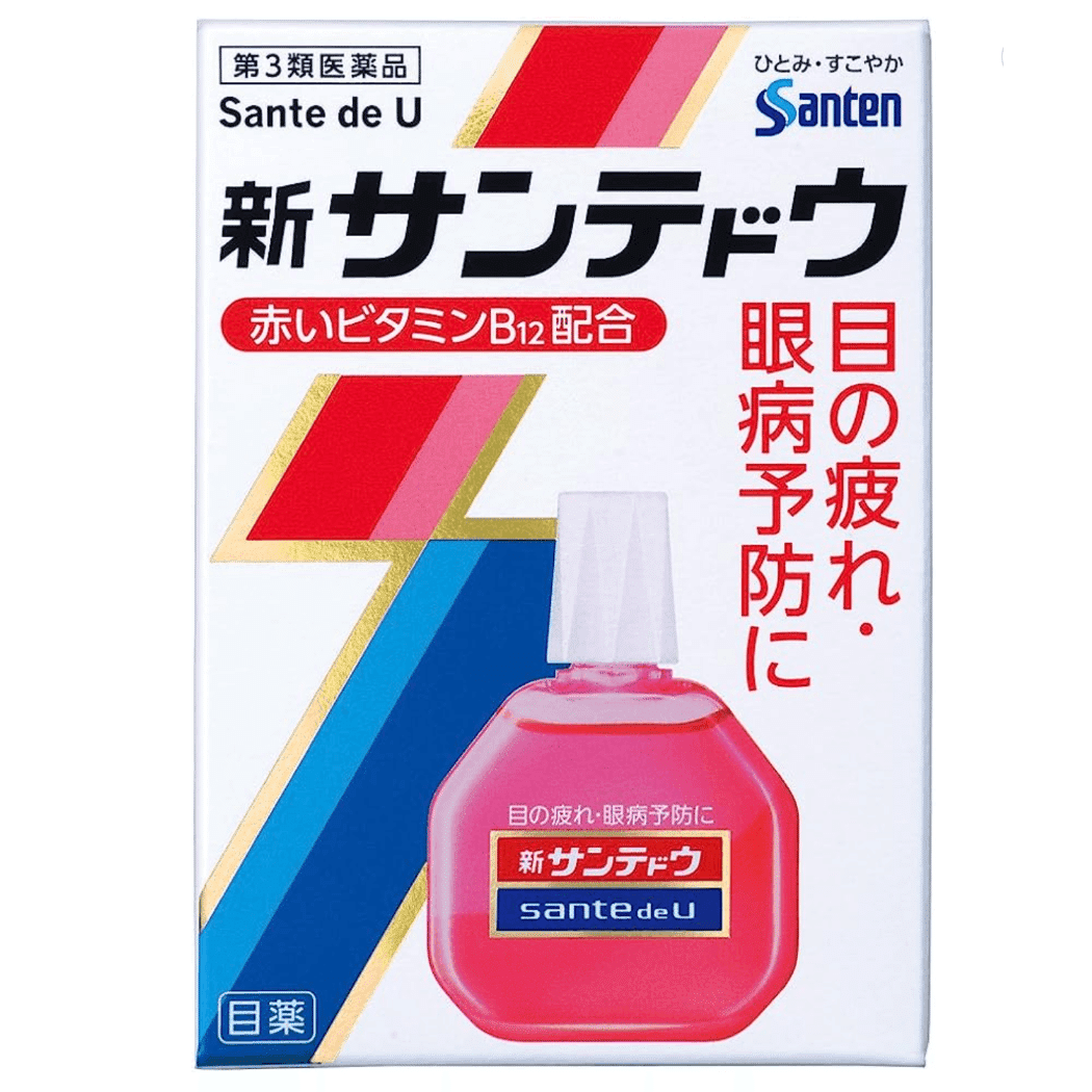 Sante de u eye drops to relieve visual fatigue15ml 1 each