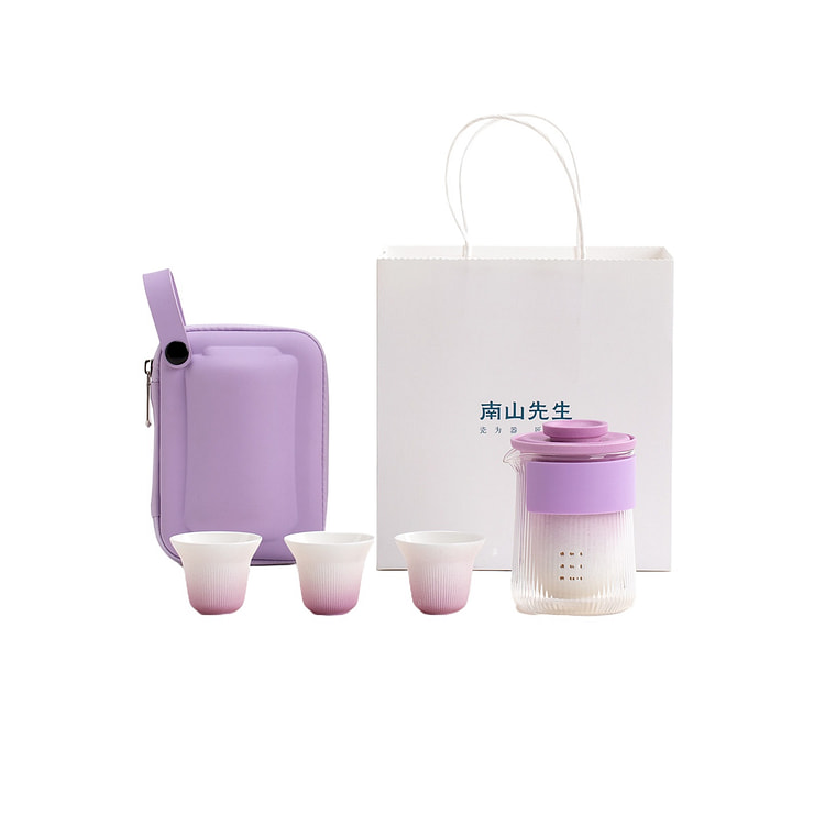 Express Cup, One Pot, Three Cups, 475 G Purple 1 box