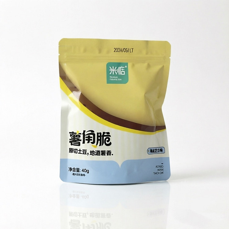 米惦薯角脆原切土豆海盐芝士黄油薯块酥脆薯片零食 80 克