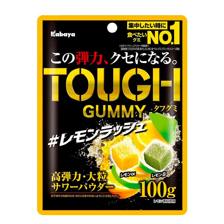 日本TOUGH柠檬酸味软糖 100克