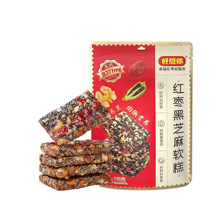 好想你红枣黑芝麻软糕 135g*1 袋 15.9 克