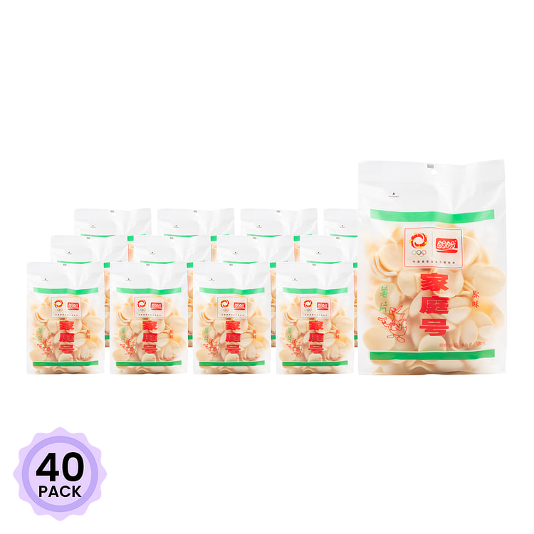 盼盼家庭号薯片 原味 100 克*40 包