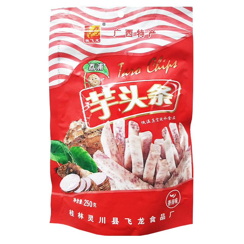 桂飞龙 荔浦芋头条干香芋条香辣味 250 克