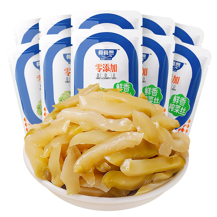 餐餐想 涪陵榨菜丝30g*10袋 300 克