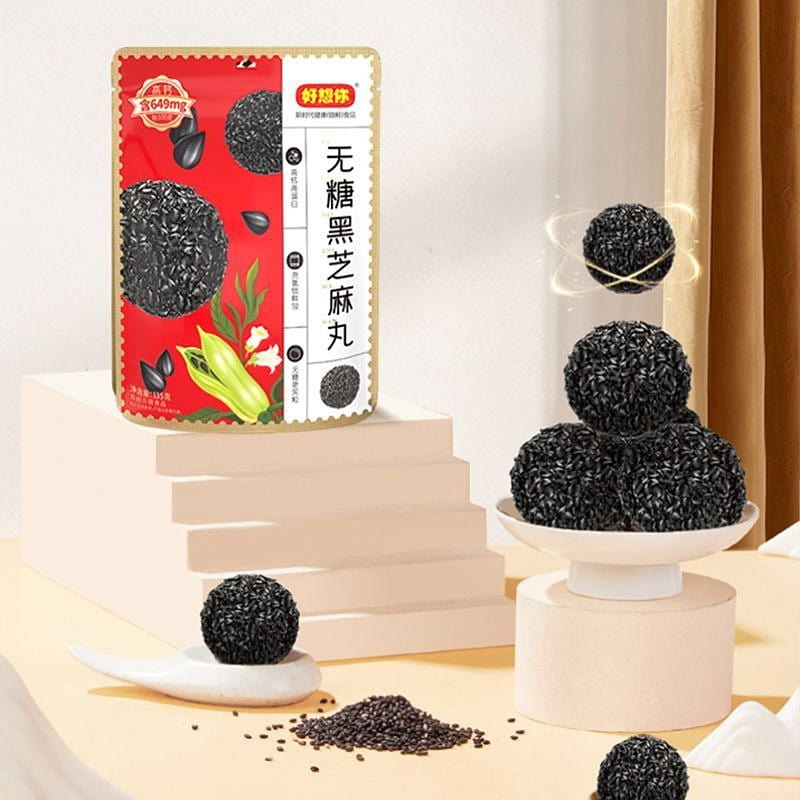 Haoxiangni Sugar-Free Black Sesame Balls 135g 135 g