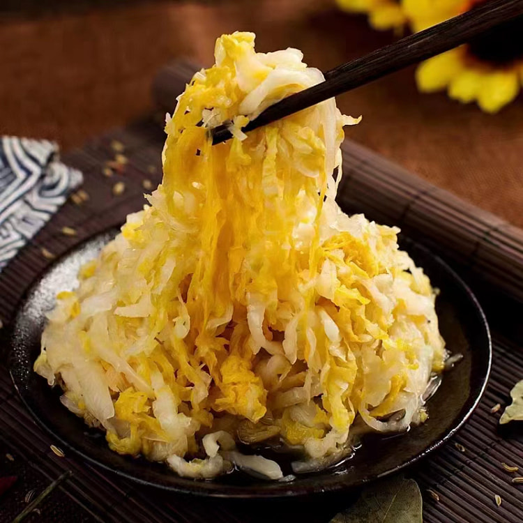 曾胖丫东北酸菜乳酸菌发酵大缸腌制炖菜炖汤500g*1袋