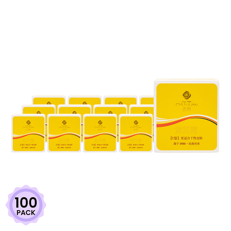 CHUNJUAN Facial Cream Dry Sky Friendly 30 g*100 pack